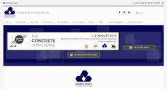 Desktop Screenshot of concretesociety.co.za